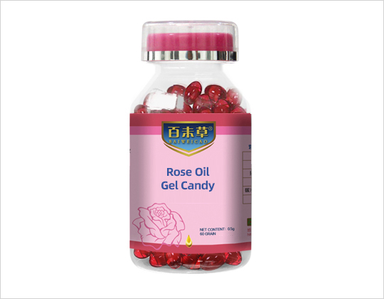 Rose Oil gel candy